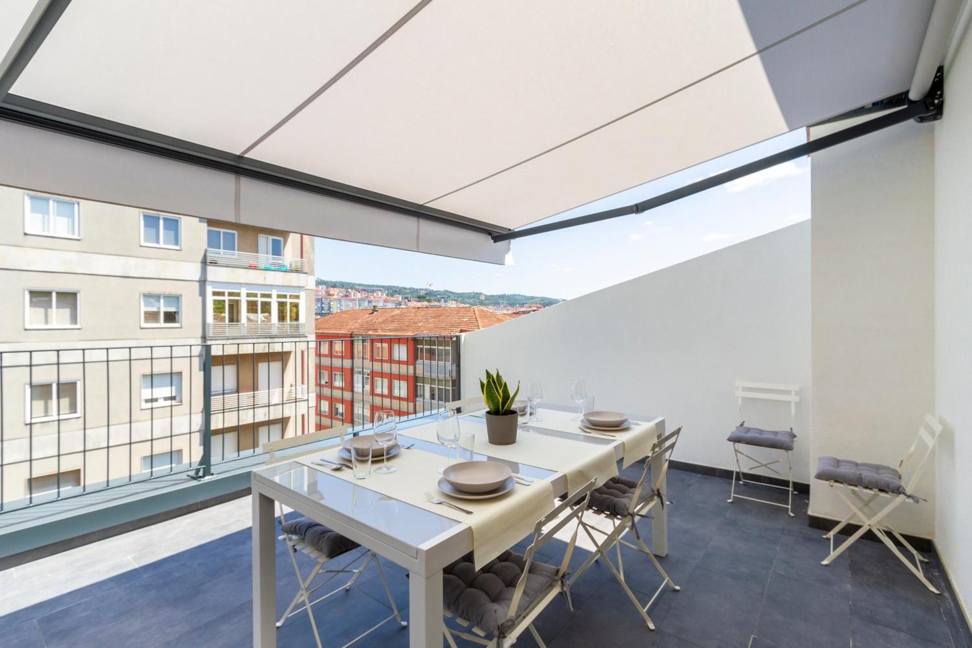 Urbanfive Apartamentos Ourense Centro ภายนอก รูปภาพ